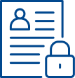 Secure handling of confidential information Confidential information Paper and lock - representing secure handling of confidential information.